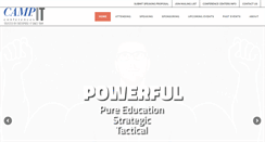 Desktop Screenshot of campiteducation.com
